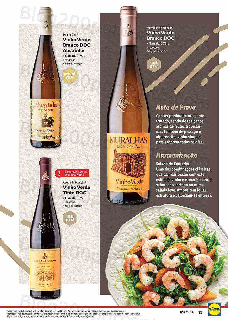 Antevisão Folheto LIDL Especial Vinhos Nacionais