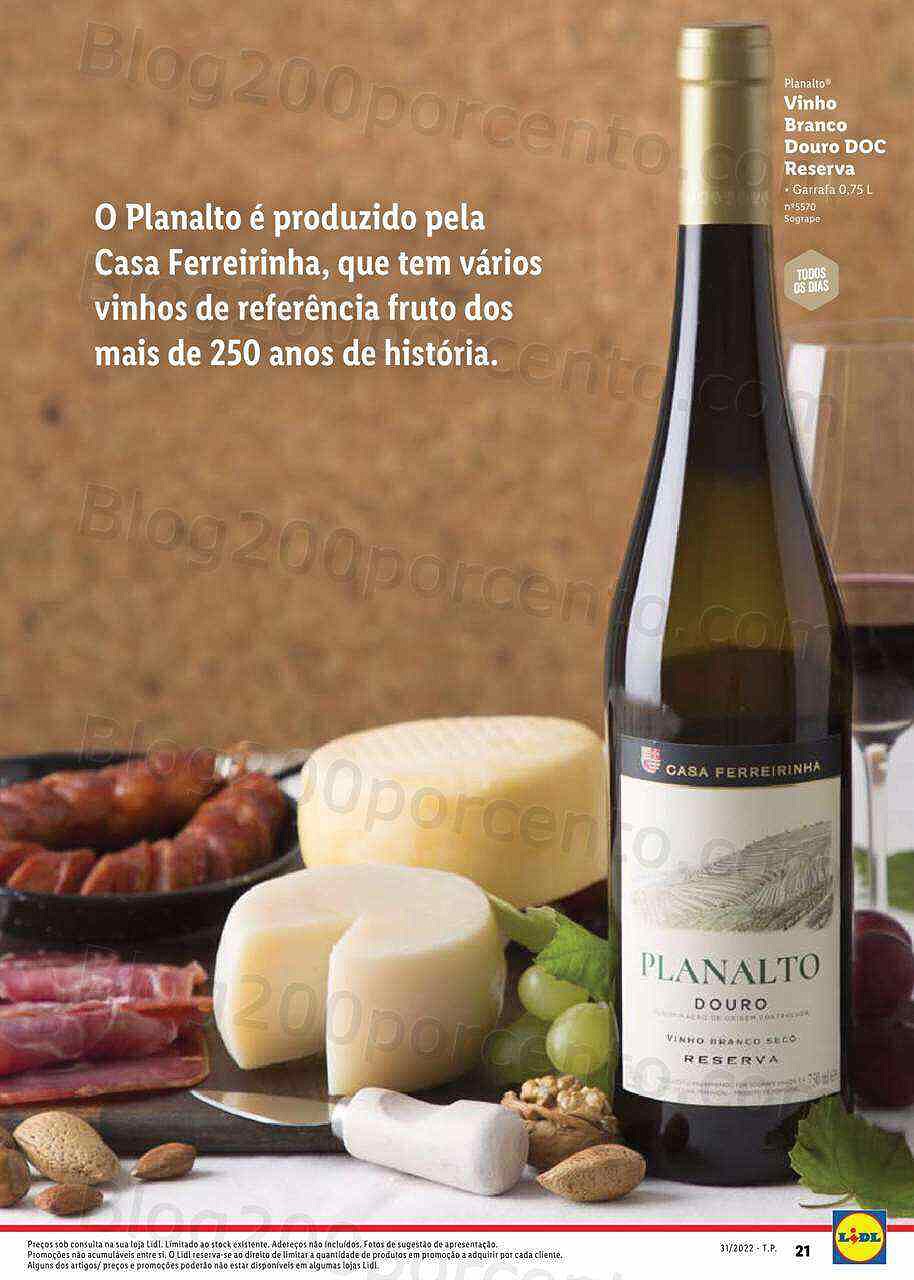 Antevisão Folheto LIDL Especial Vinhos Nacionais