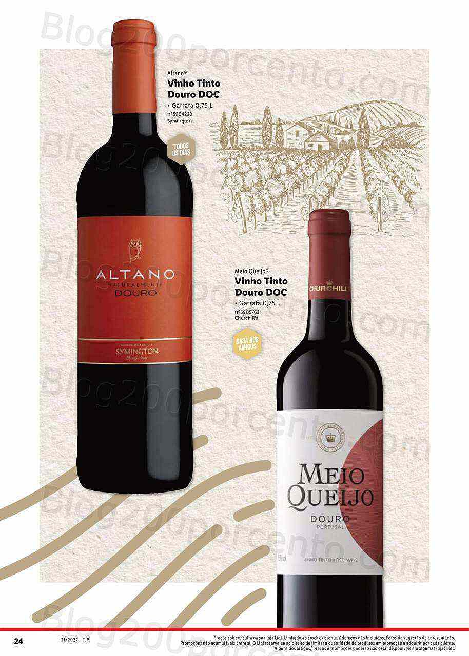 Antevisão Folheto LIDL Especial Vinhos Nacionais