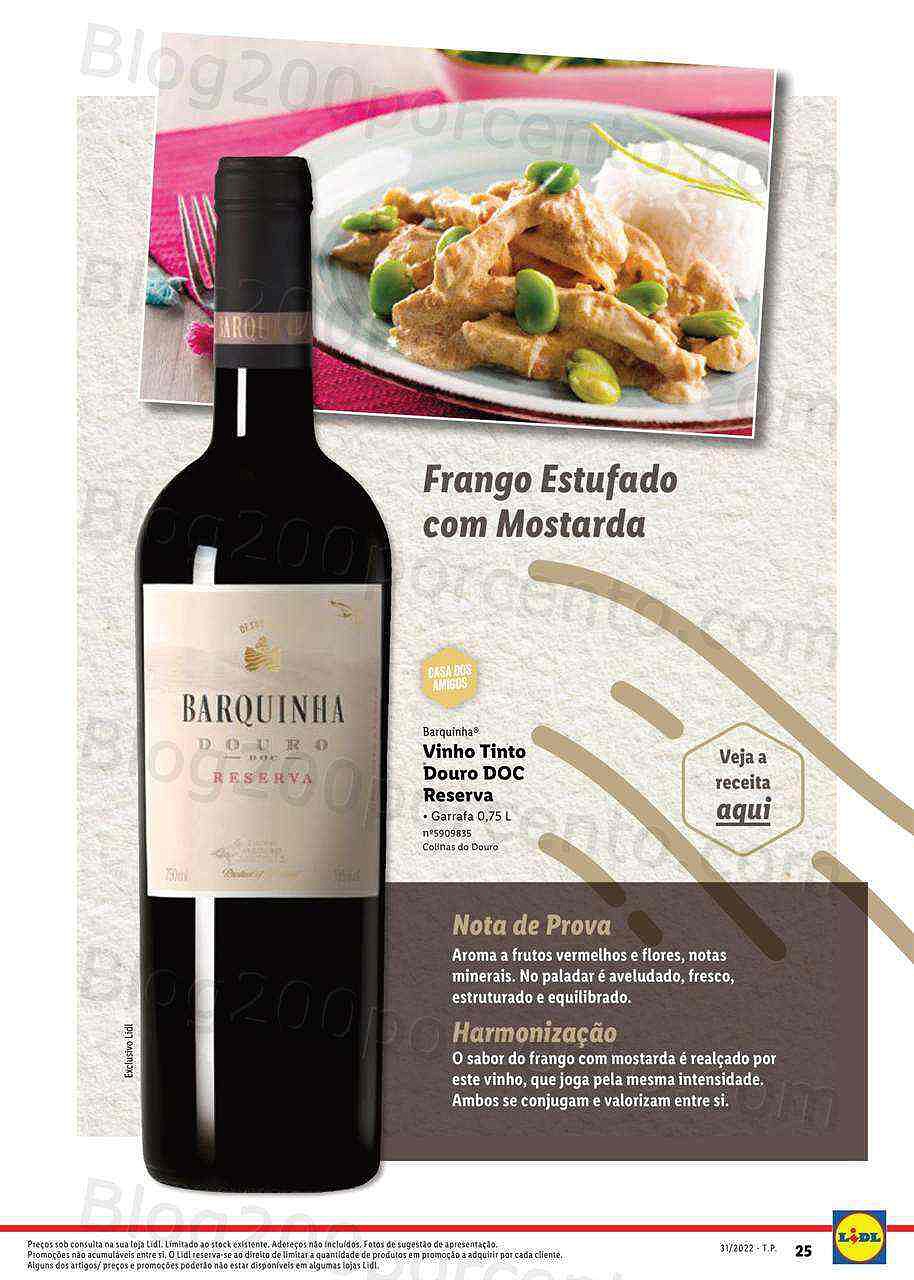 Antevisão Folheto LIDL Especial Vinhos Nacionais