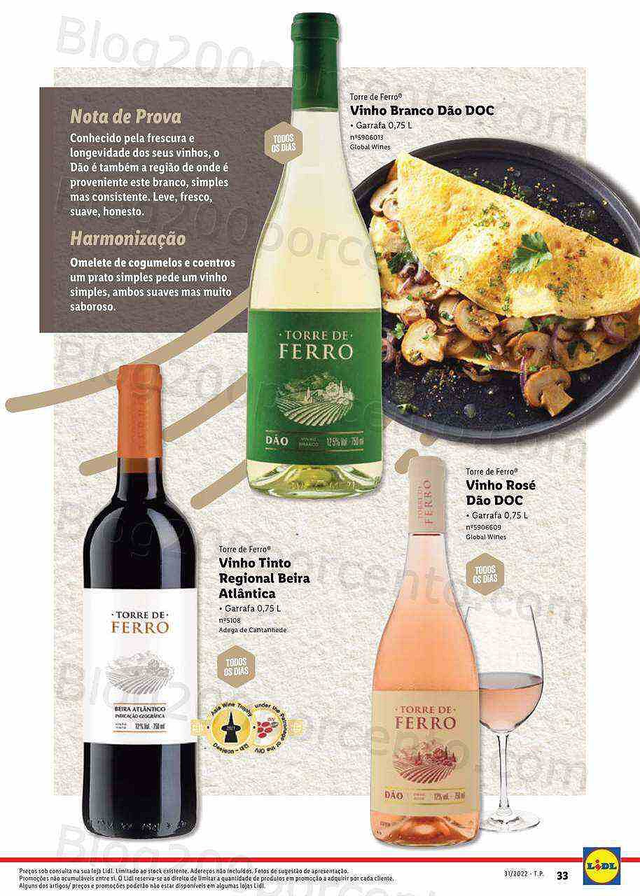 Antevisão Folheto LIDL Especial Vinhos Nacionais