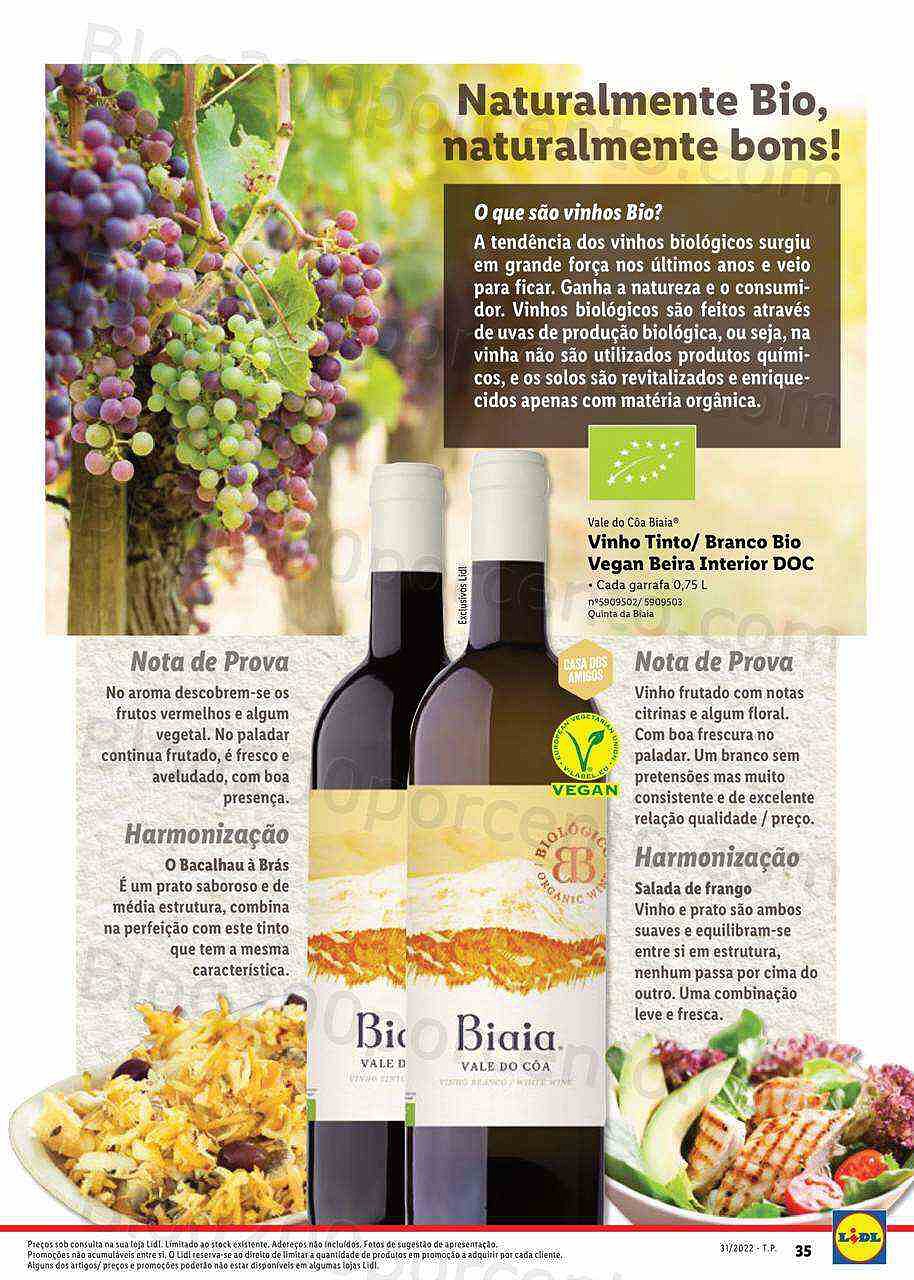 Antevisão Folheto LIDL Especial Vinhos Nacionais