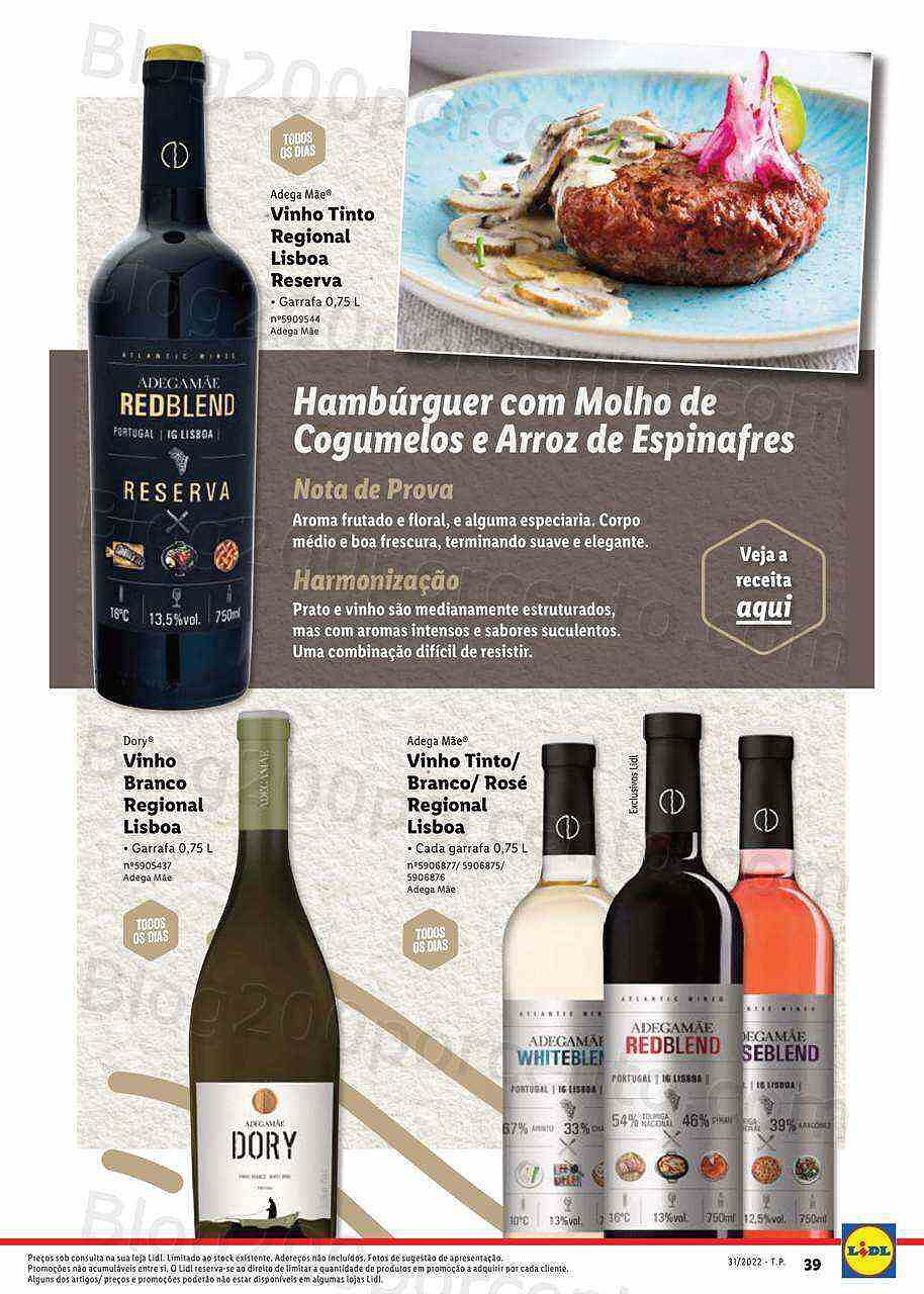 Antevisão Folheto LIDL Especial Vinhos Nacionais