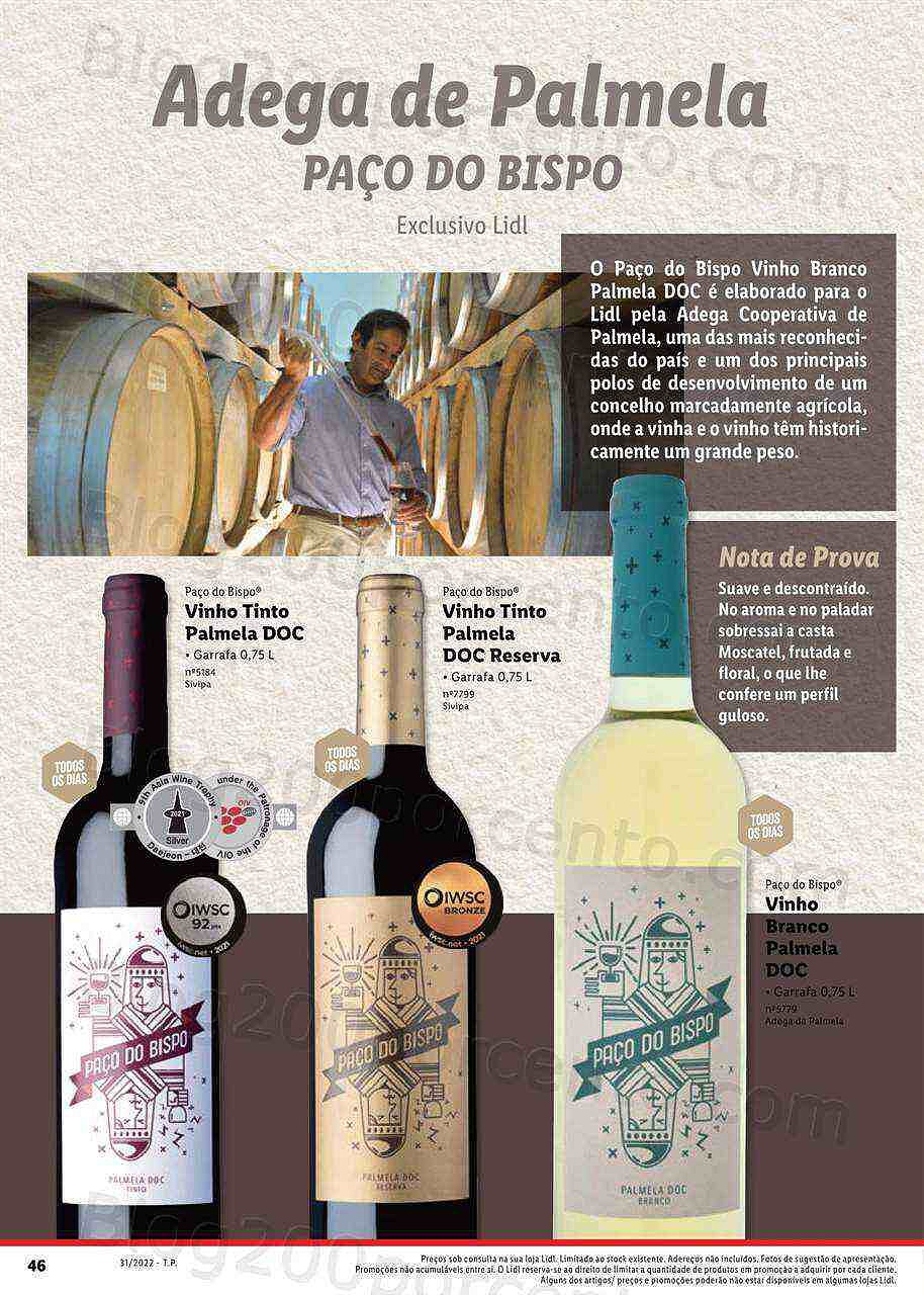 Antevisão Folheto LIDL Especial Vinhos Nacionais