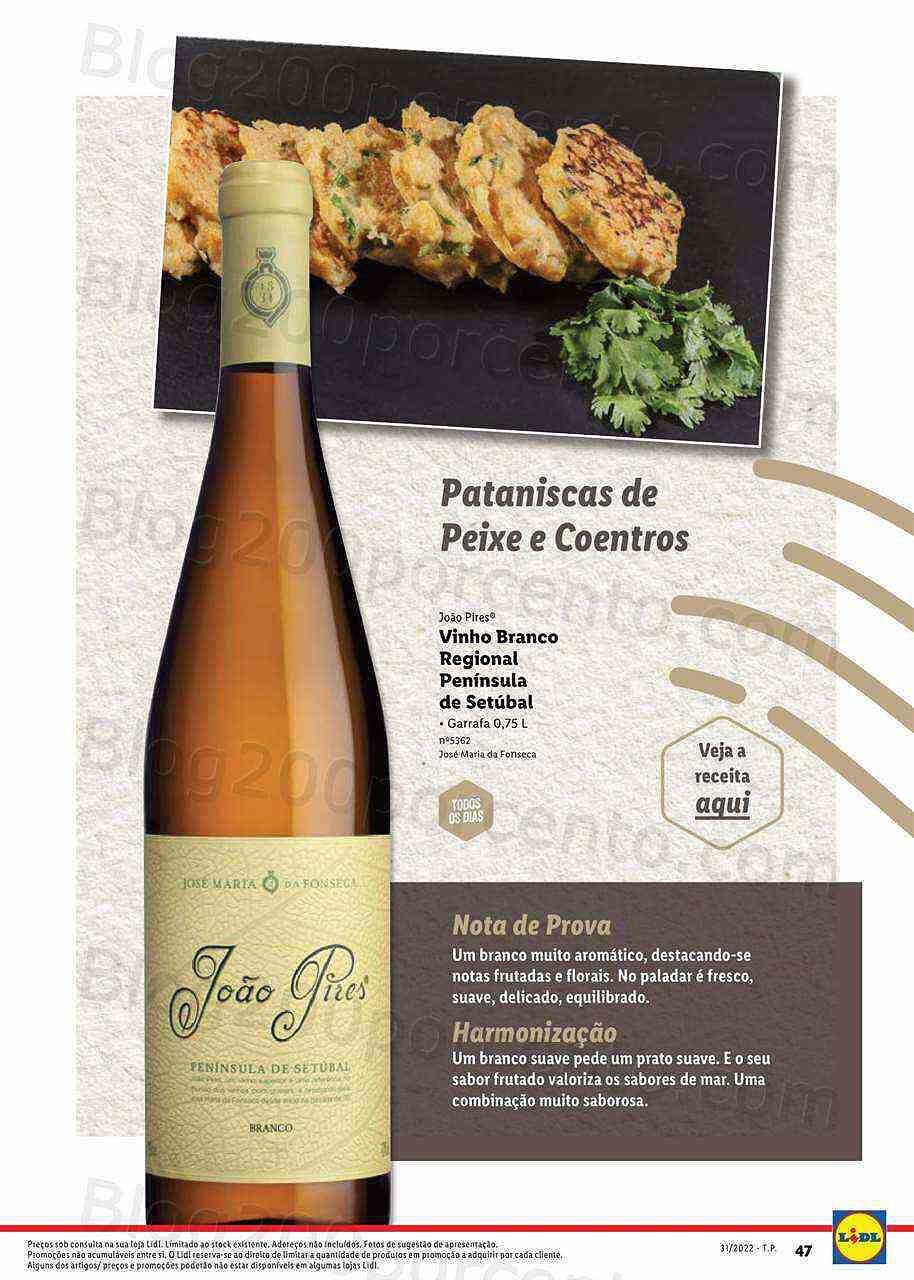 Antevisão Folheto LIDL Especial Vinhos Nacionais