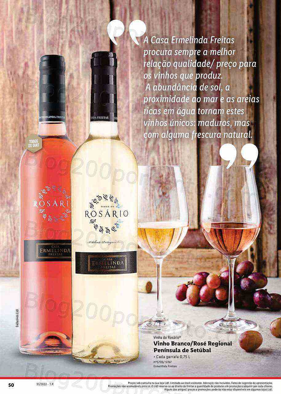 Antevisão Folheto LIDL Especial Vinhos Nacionais