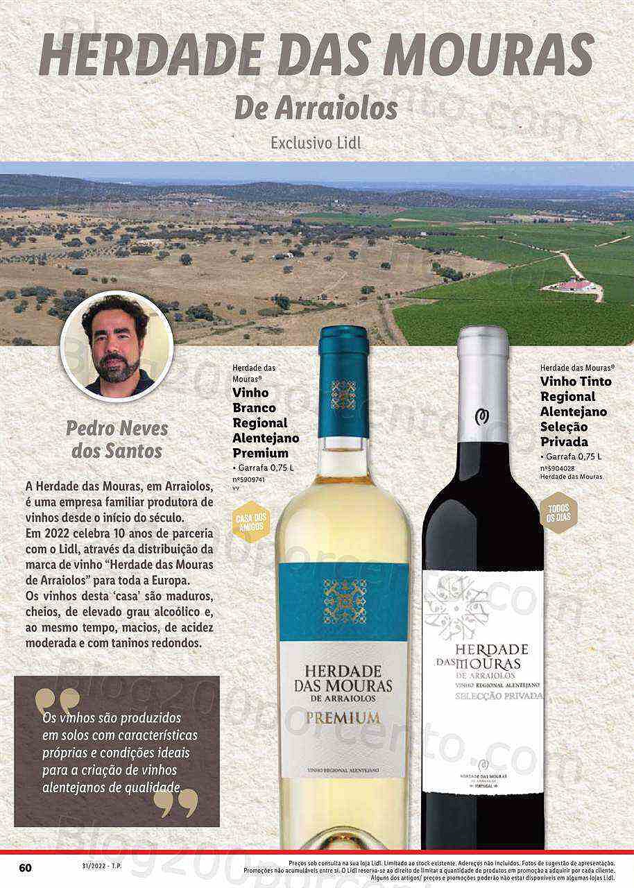 Antevisão Folheto LIDL Especial Vinhos Nacionais
