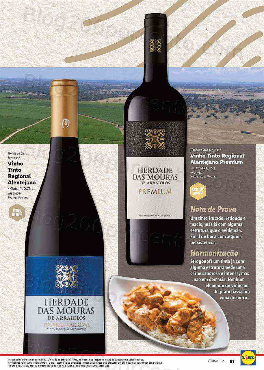 Antevisão Folheto LIDL Especial Vinhos Nacionais