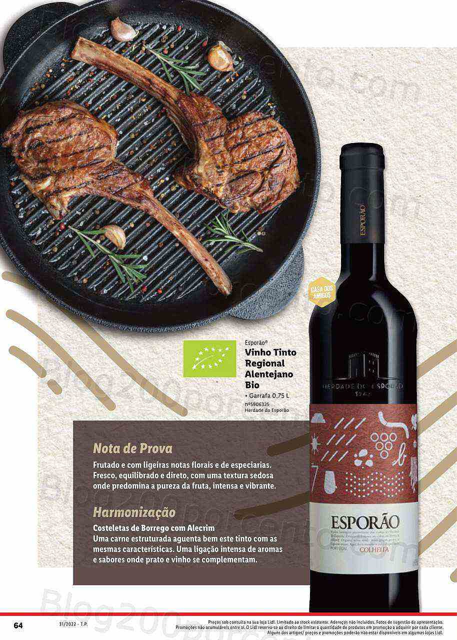 Antevisão Folheto LIDL Especial Vinhos Nacionais