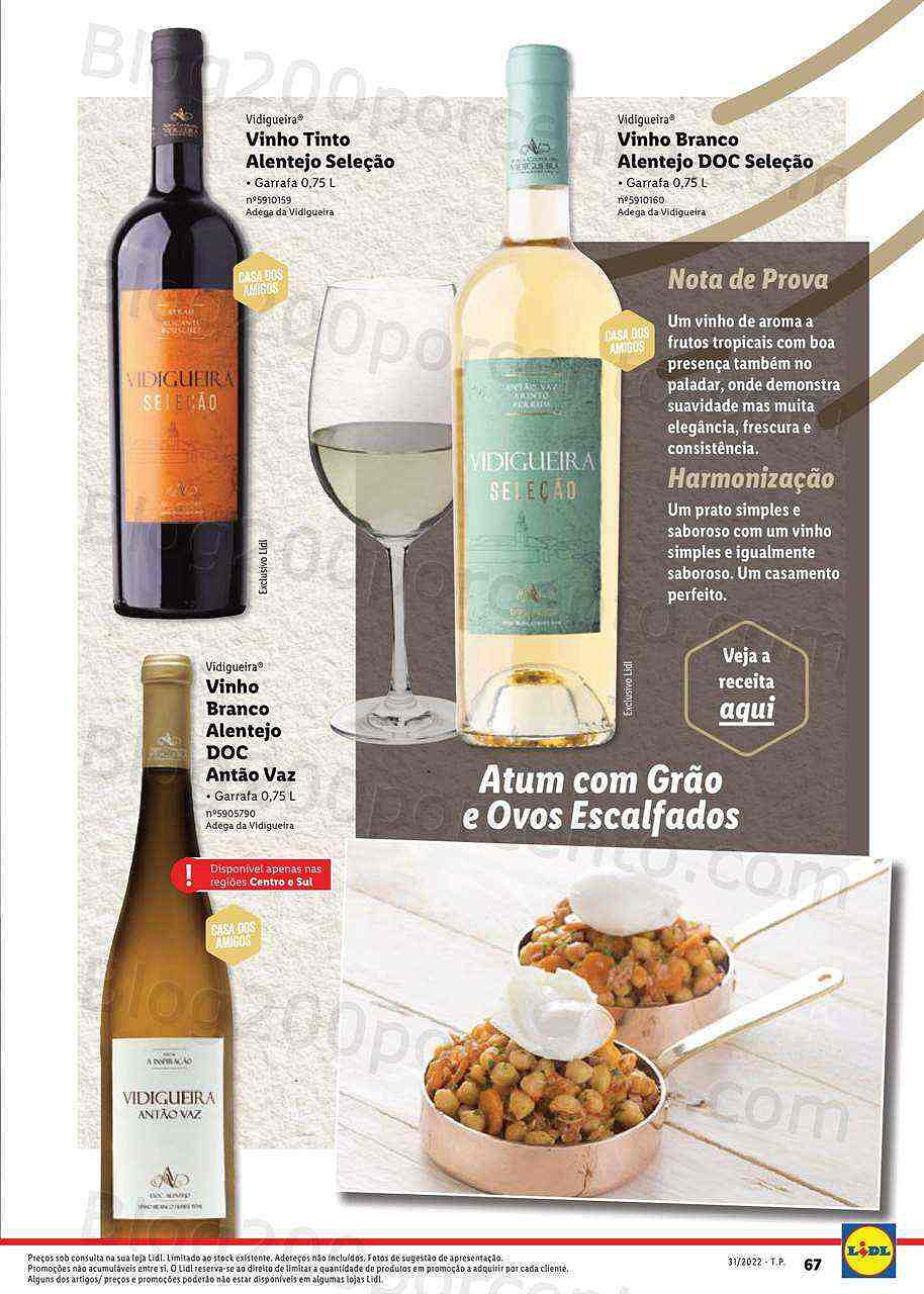 Antevisão Folheto LIDL Especial Vinhos Nacionais