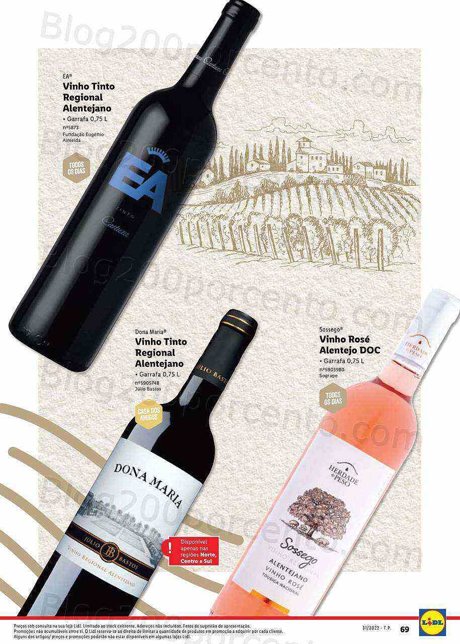 Antevisão Folheto LIDL Especial Vinhos Nacionais