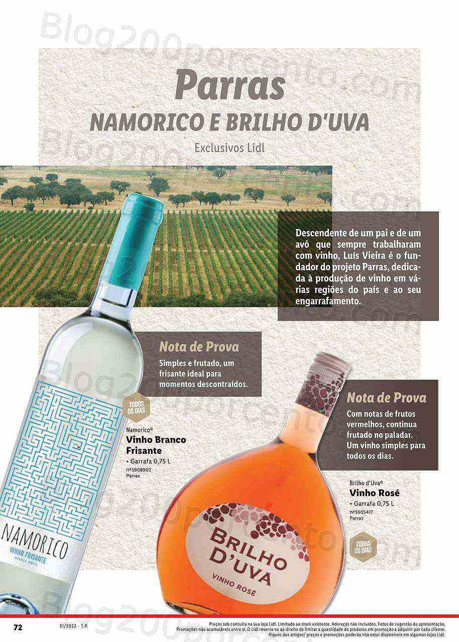 Antevisão Folheto LIDL Especial Vinhos Nacionais