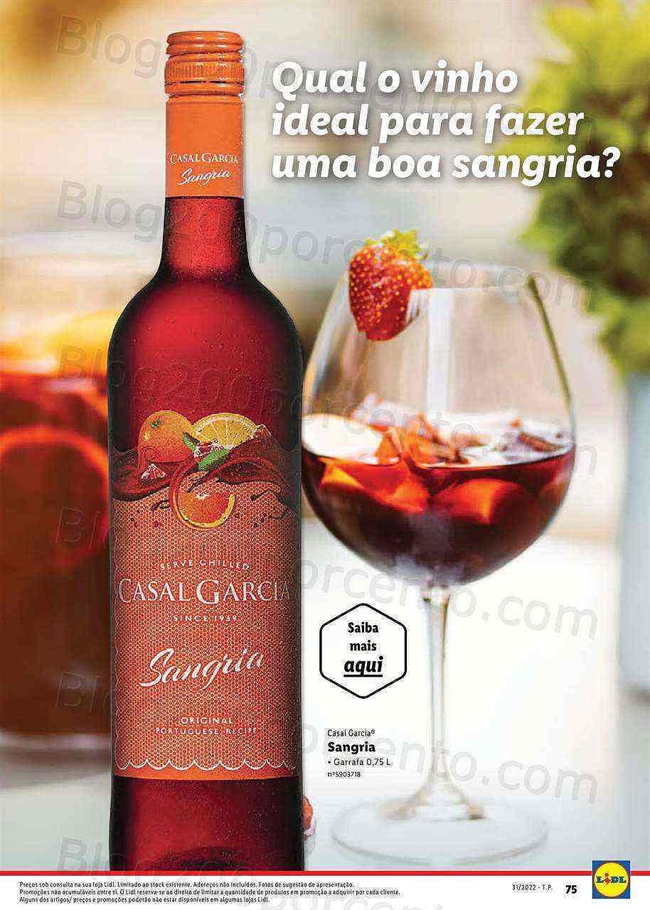 Antevisão Folheto LIDL Especial Vinhos Nacionais