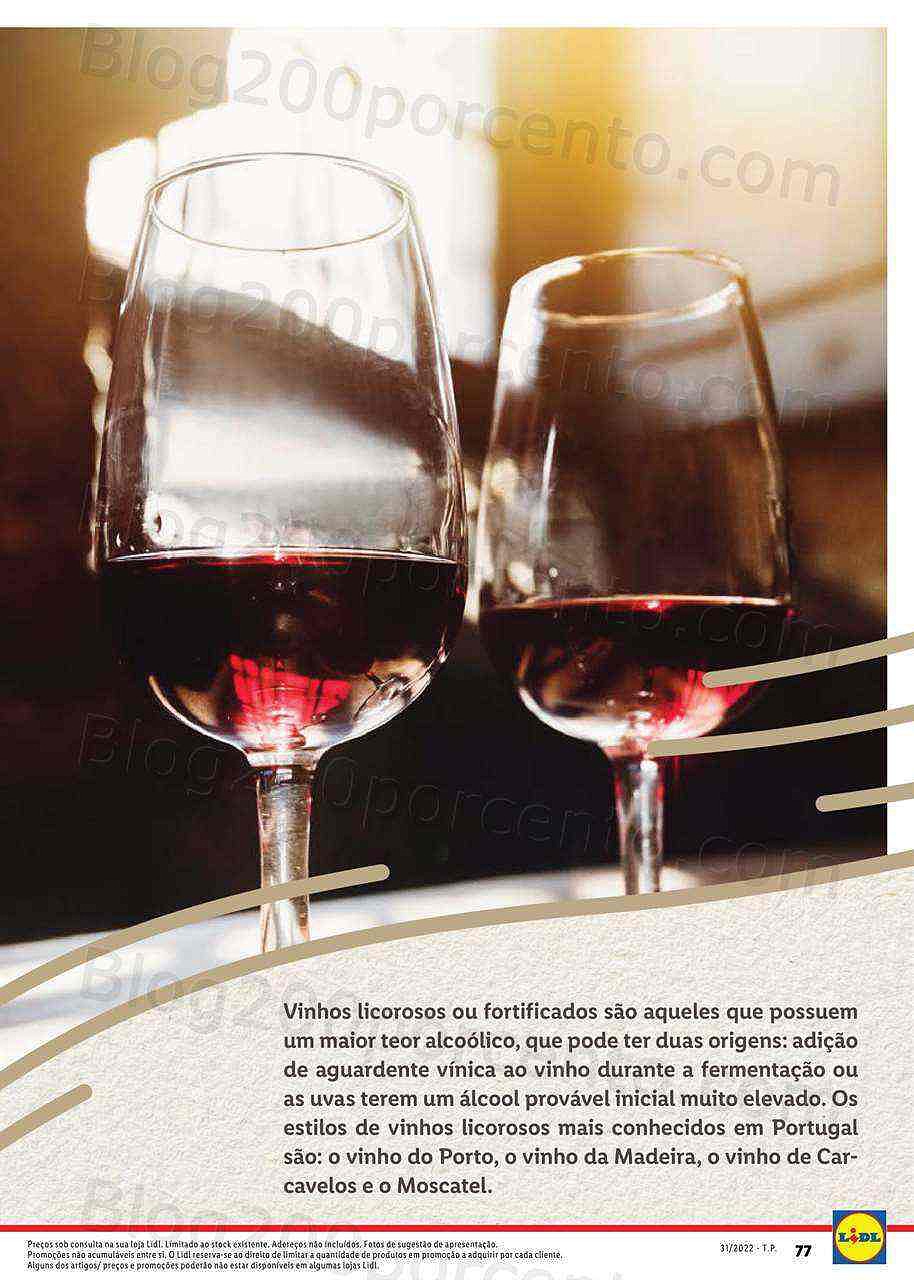 Antevisão Folheto LIDL Especial Vinhos Nacionais