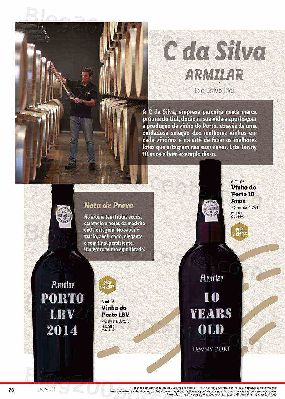 Antevisão Folheto LIDL Especial Vinhos Nacionais