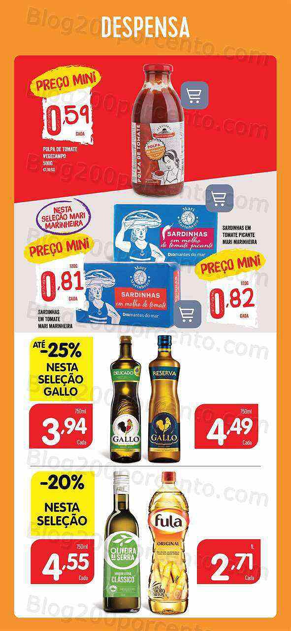 Antevisão Folheto MINIPREÇO Extra Promoções de 4 a 10 agosto