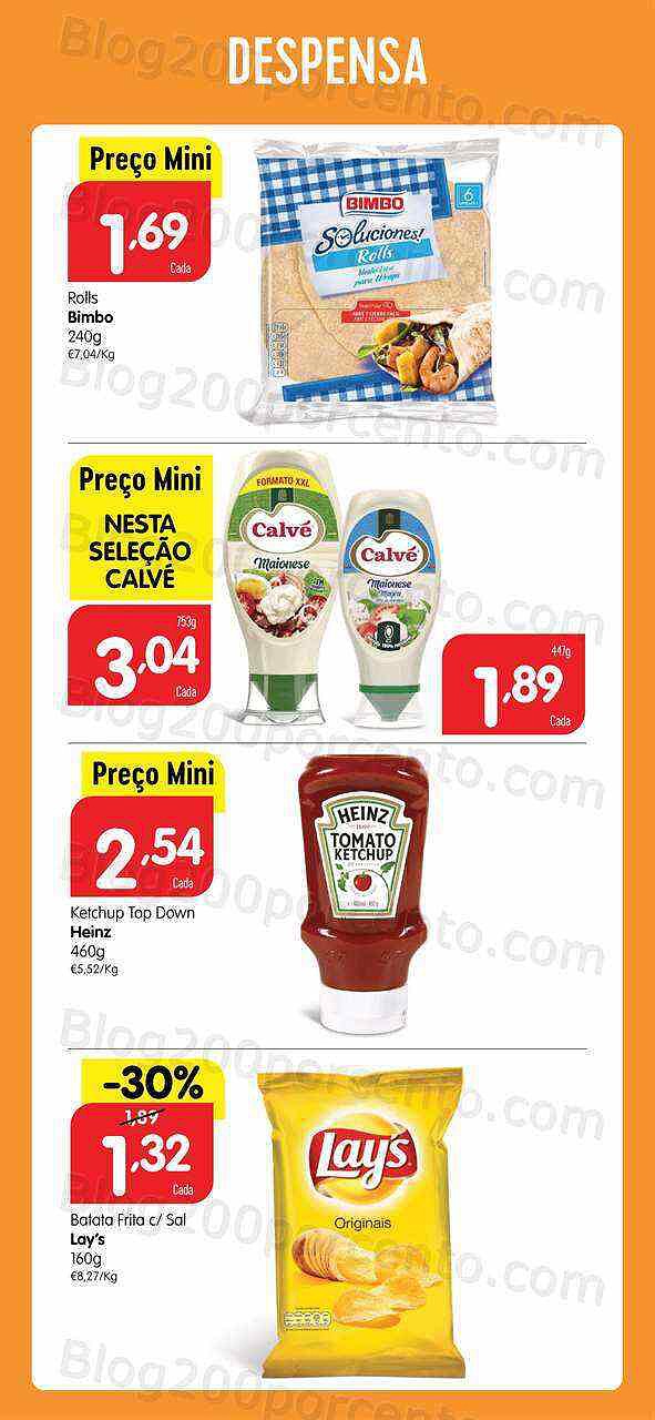 Antevisão Folheto MINIPREÇO Extra Promoções de 4 a 10 agosto