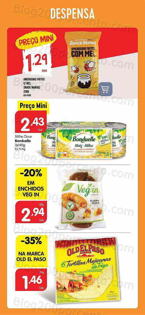 Antevisão Folheto MINIPREÇO Extra Promoções de 4 a 10 agosto