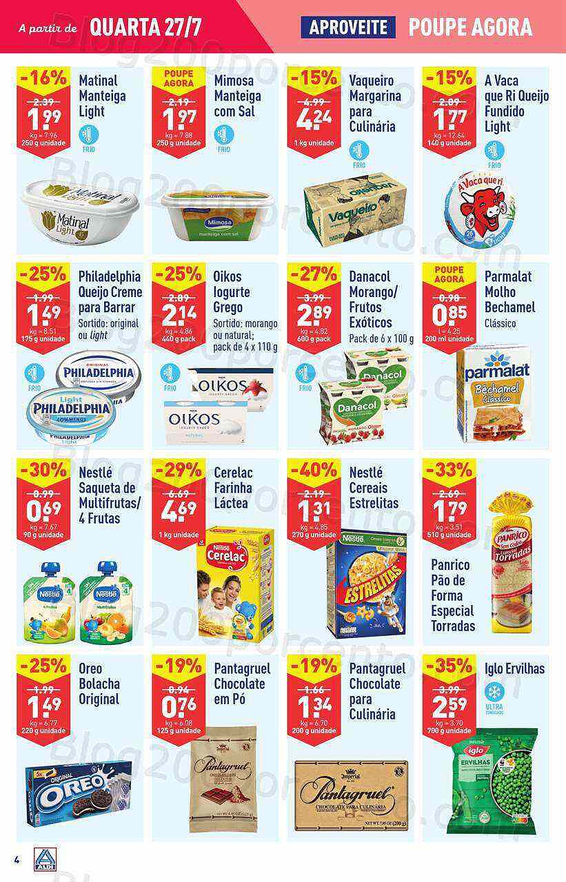 Antevisão Folheto ALDI Promoções de 27 julho a 2 agosto