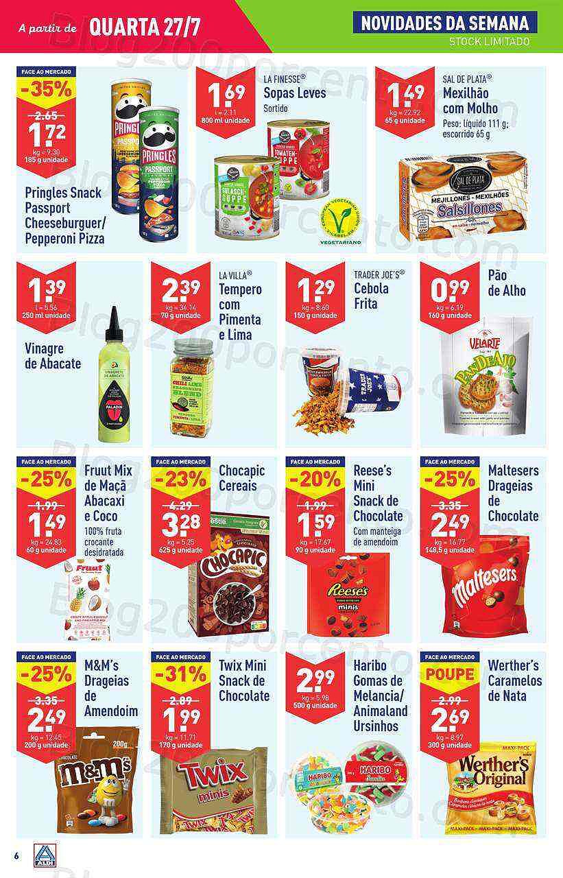 Antevisão Folheto ALDI Promoções de 27 julho a 2 agosto