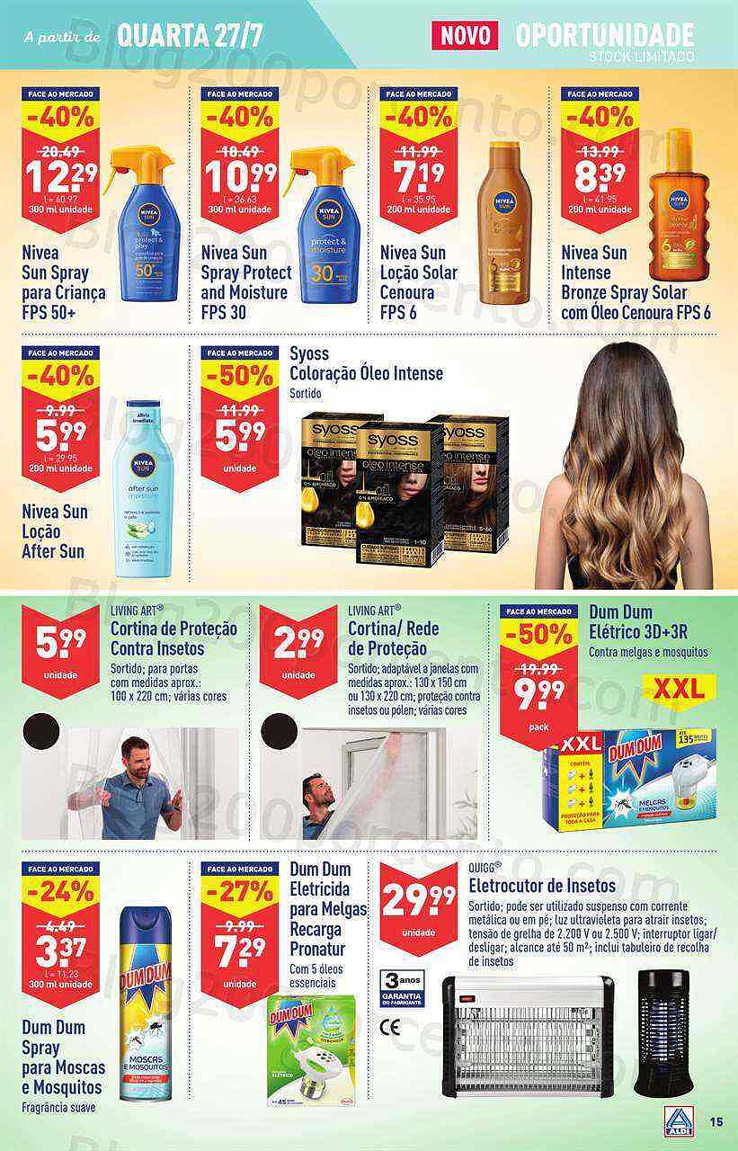 Antevisão Folheto ALDI Promoções de 27 julho a 2 agosto