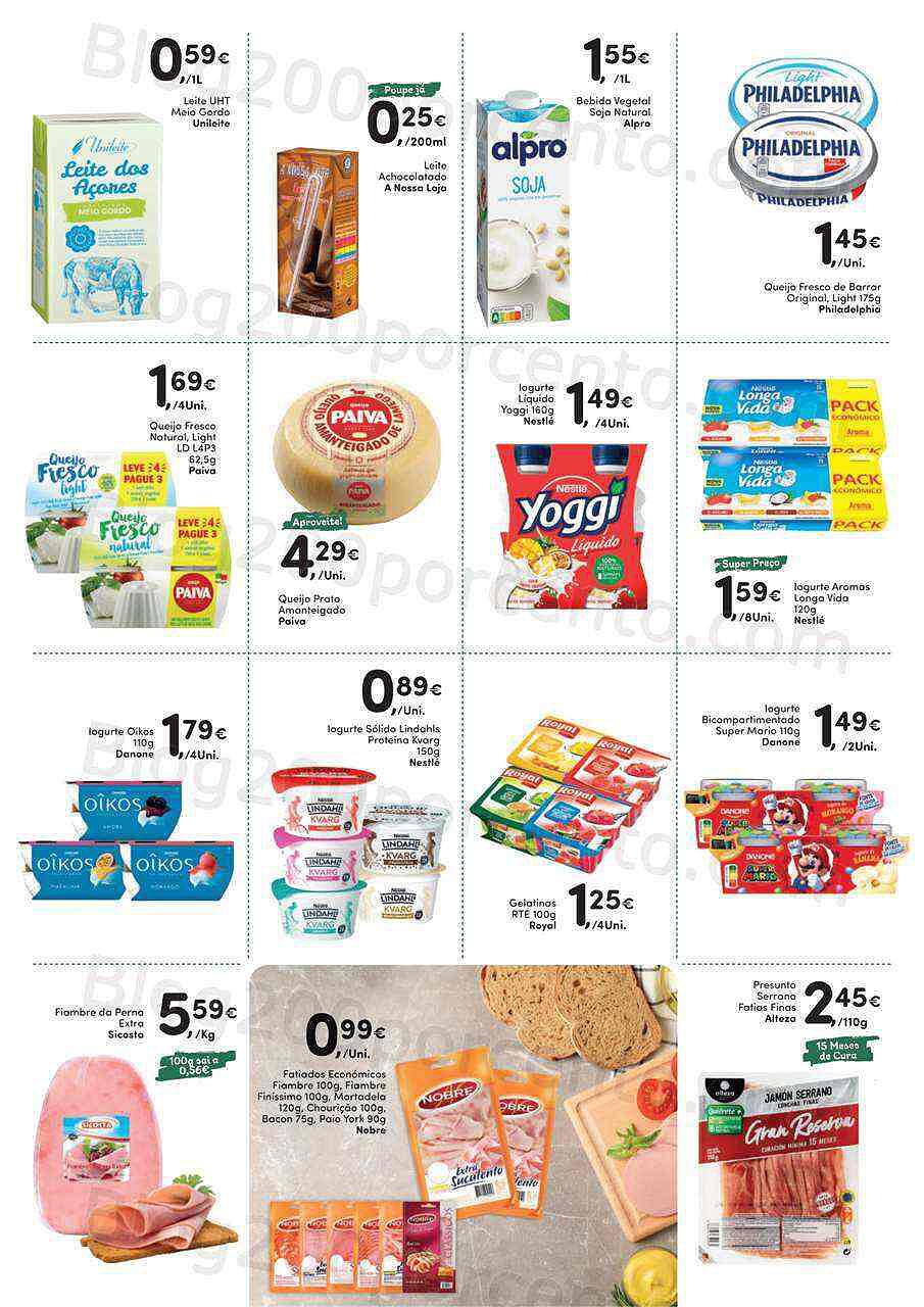 Antevisão Folheto A NOSSA LOJA Promoções de 30 julho a 14 agosto