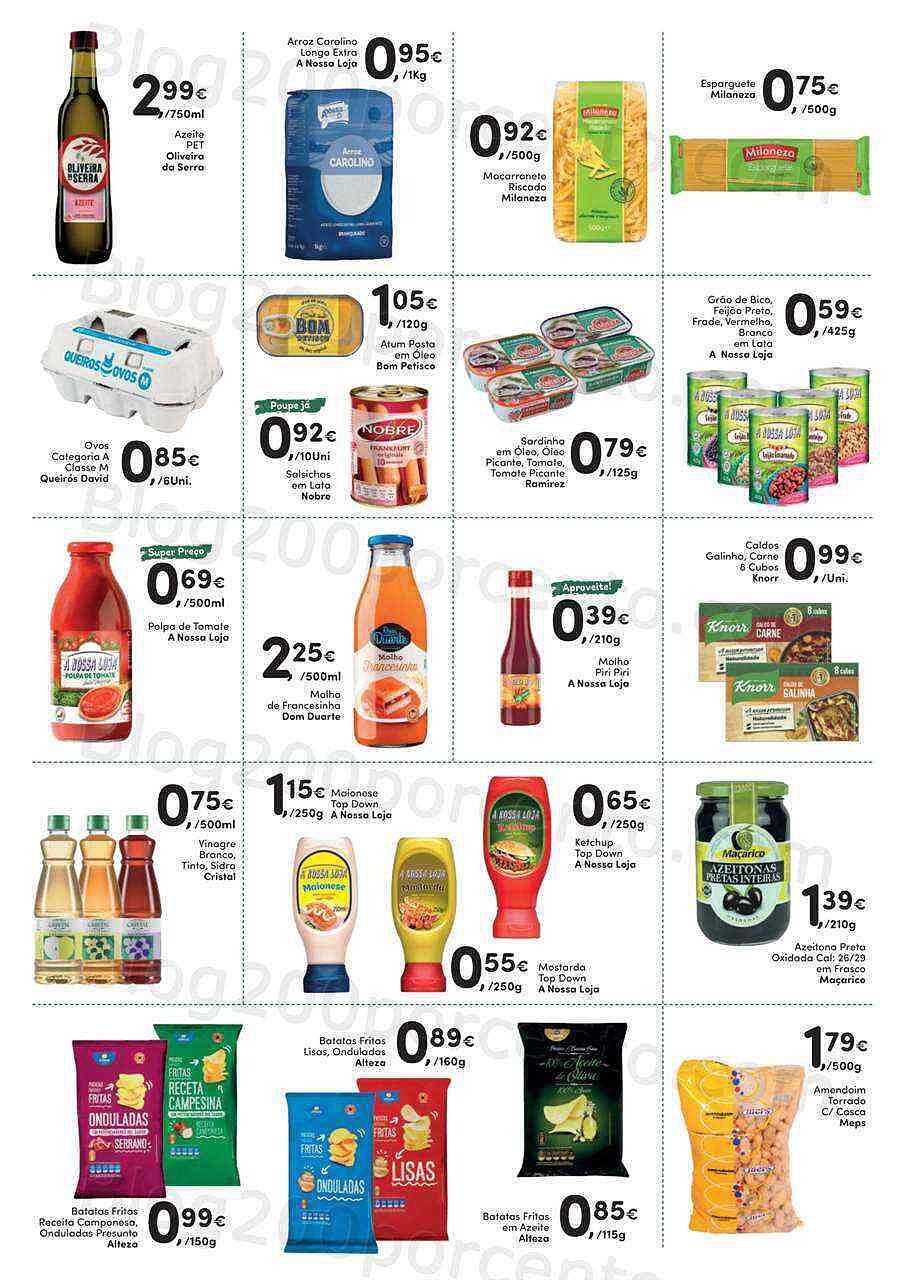 Antevisão Folheto A NOSSA LOJA Promoções de 30 julho a 14 agosto