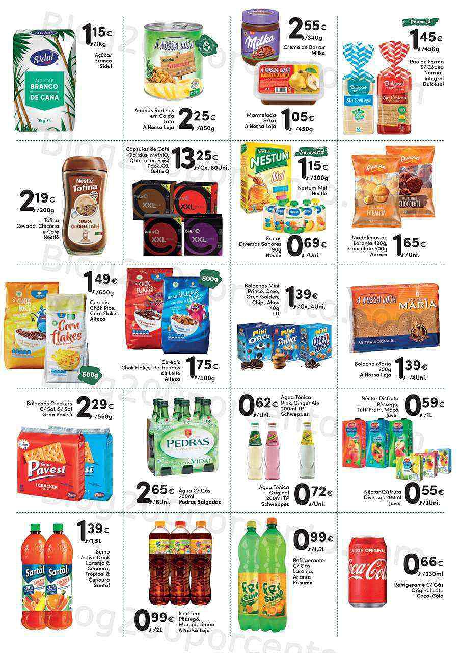Antevisão Folheto A NOSSA LOJA Promoções de 30 julho a 14 agosto