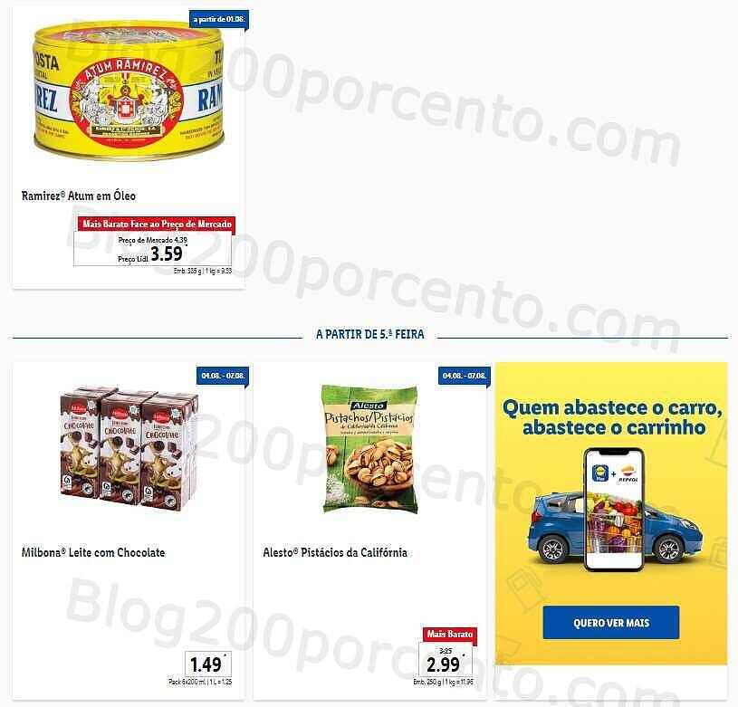 Antevisão Folheto LIDL Promoções de 1 a 7 agosto
