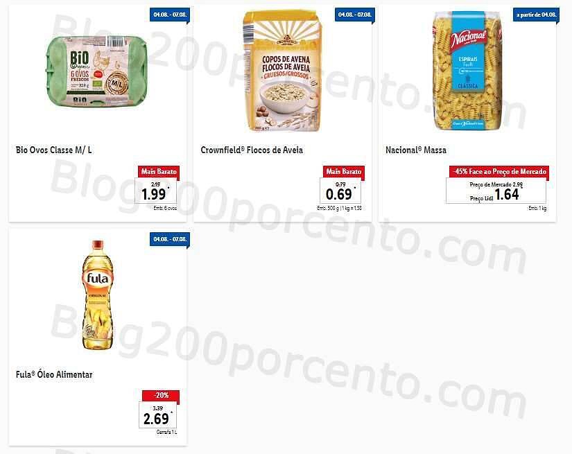 Antevisão Folheto LIDL Promoções de 1 a 7 agosto