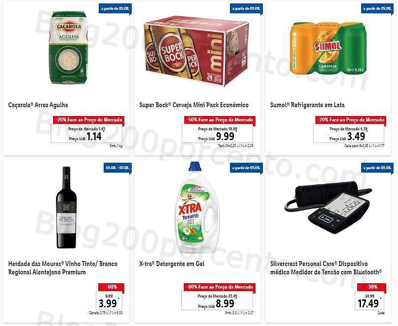 Antevisão Folheto LIDL Promoções de 1 a 7 agosto