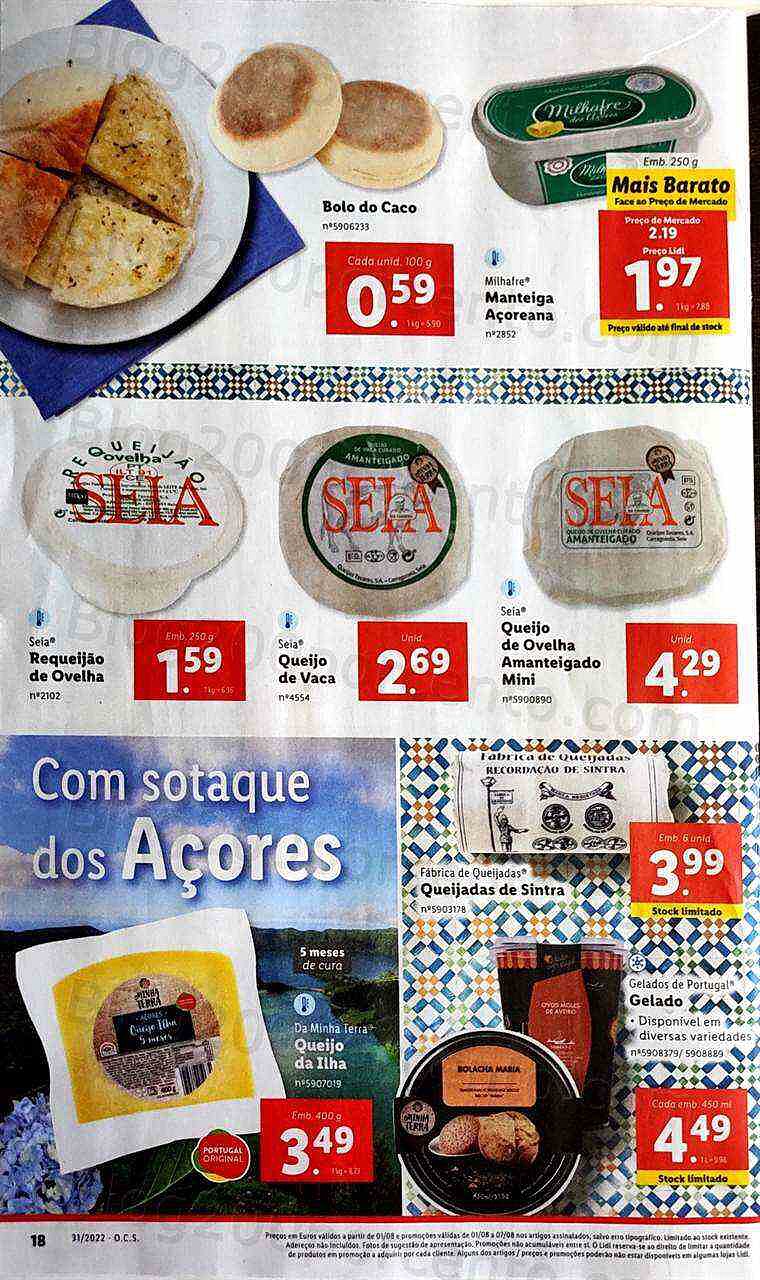 Antevisão Folheto LIDL Promoções de 1 a 7 agosto