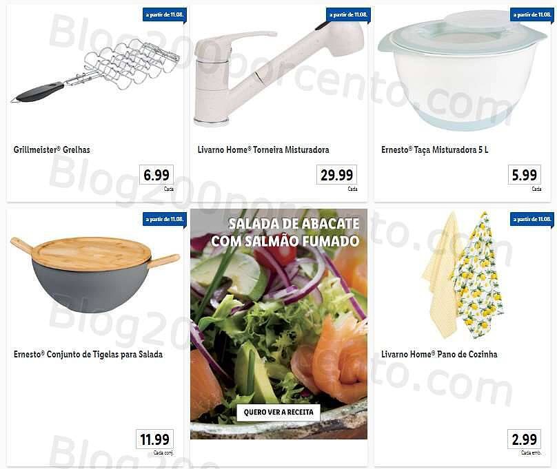 Antevisão Folheto LIDL Bazar Promoções a partir de 11 agosto