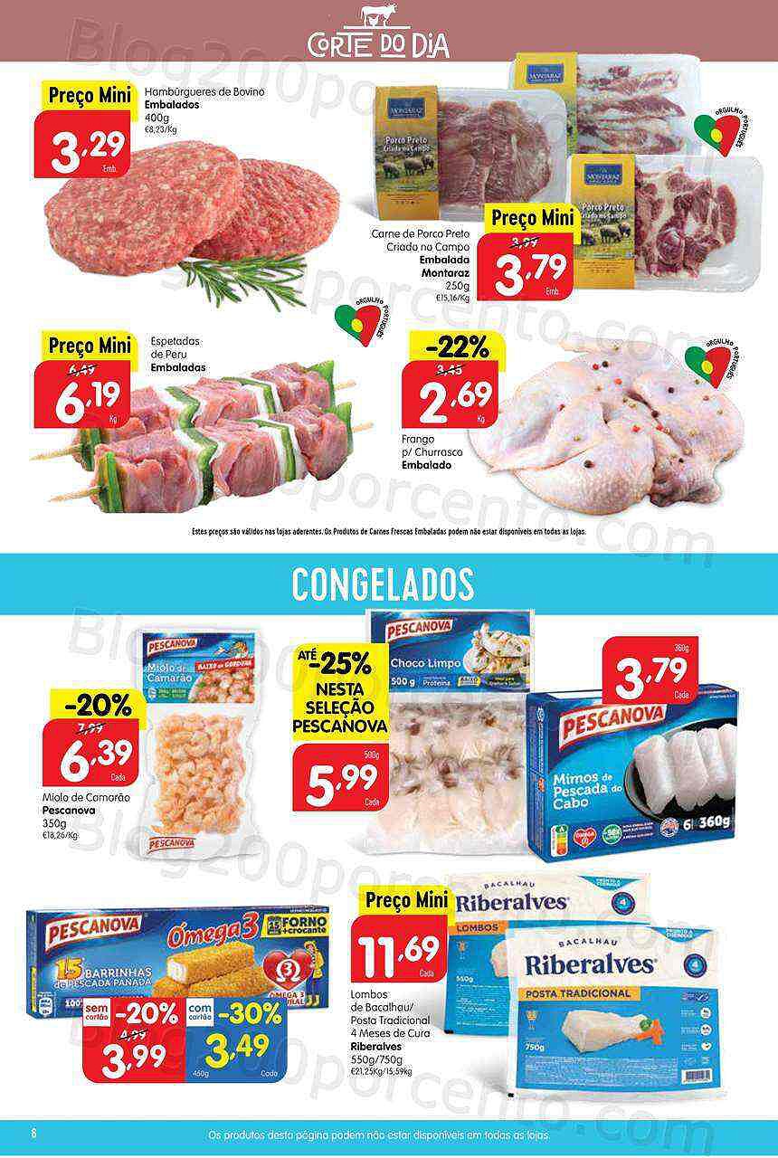 Antevisão Folheto MINIPREÇO Promoções de 28 julho a 3 agosto