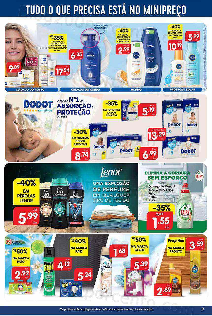 Antevisão Folheto MINIPREÇO Promoções de 28 julho a 3 agosto