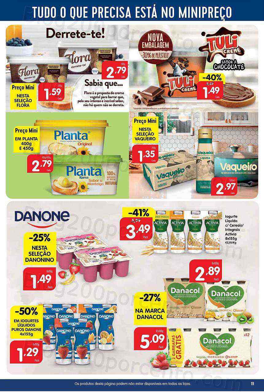 Antevisão Folheto MINIPREÇO Promoções de 28 julho a 3 agosto