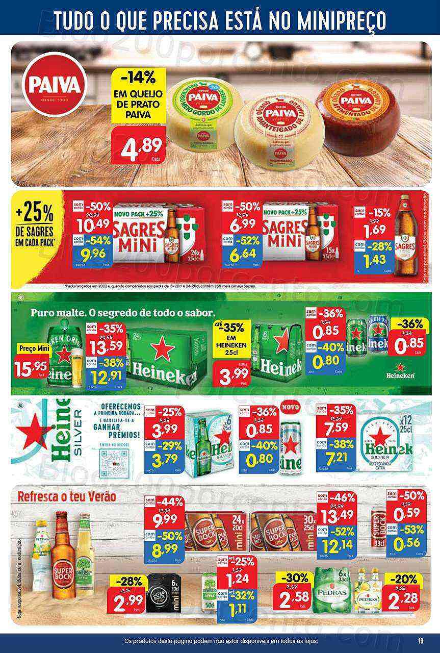 Antevisão Folheto MINIPREÇO Promoções de 4 agosto a 10 agosto
