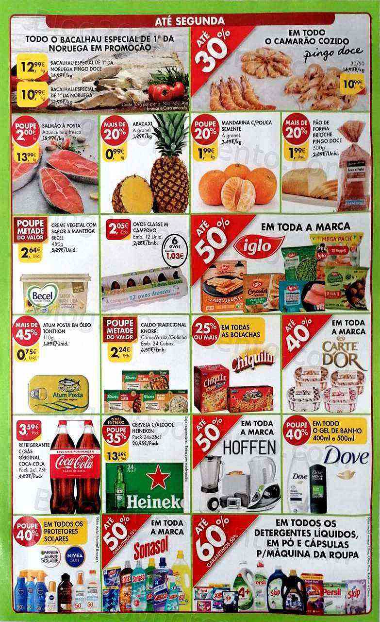 Antevisão Folheto PINGO DOCE Promoções Fim de Semana - 29 julho a 1 agosto