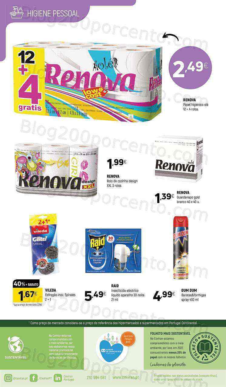 Antevisão Folheto COVIRAN Promoções de 2 agosto a 14 agosto