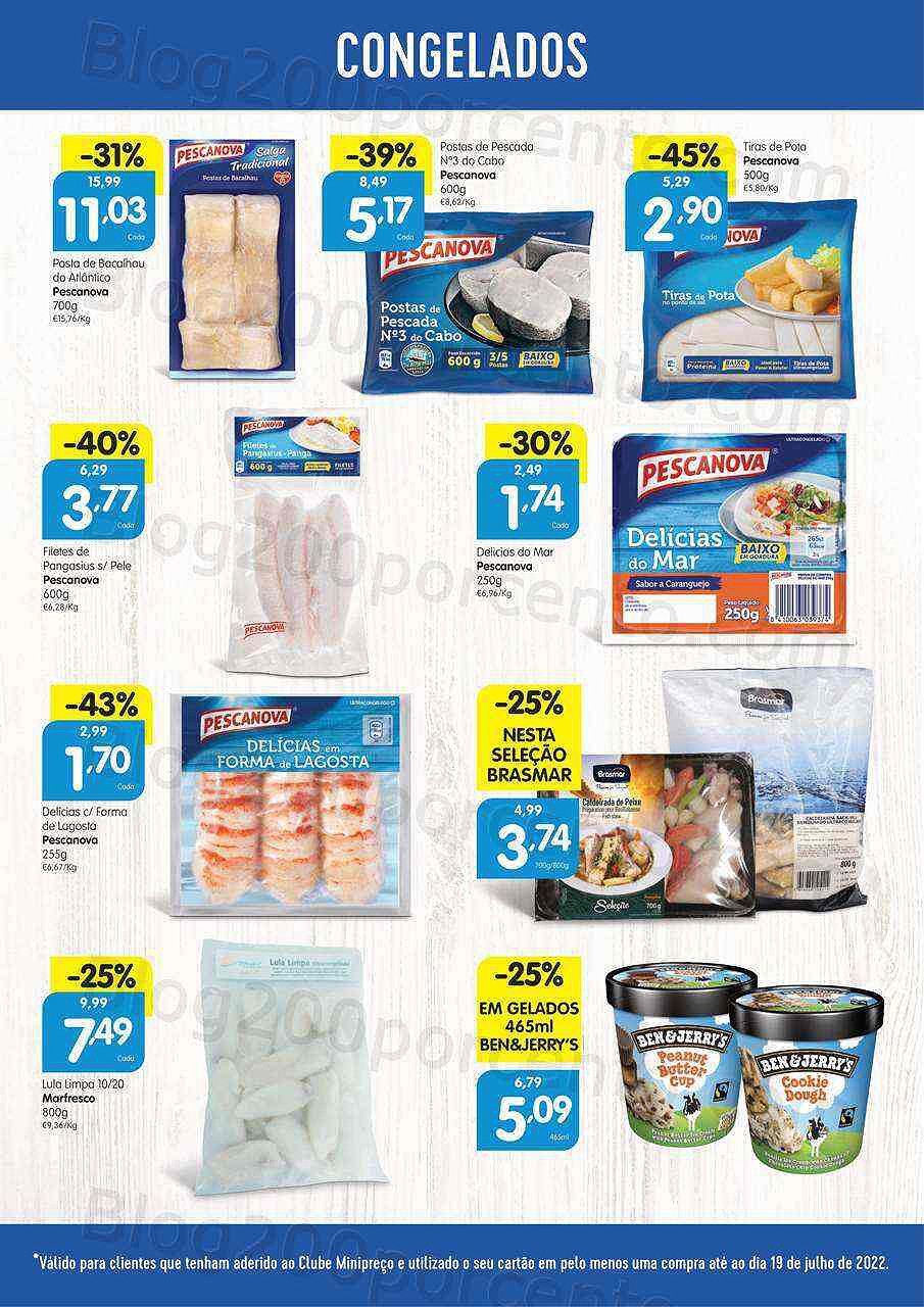 Antevisão Folheto Clube MINIPREÇO Promoções de 21 a 27 julho