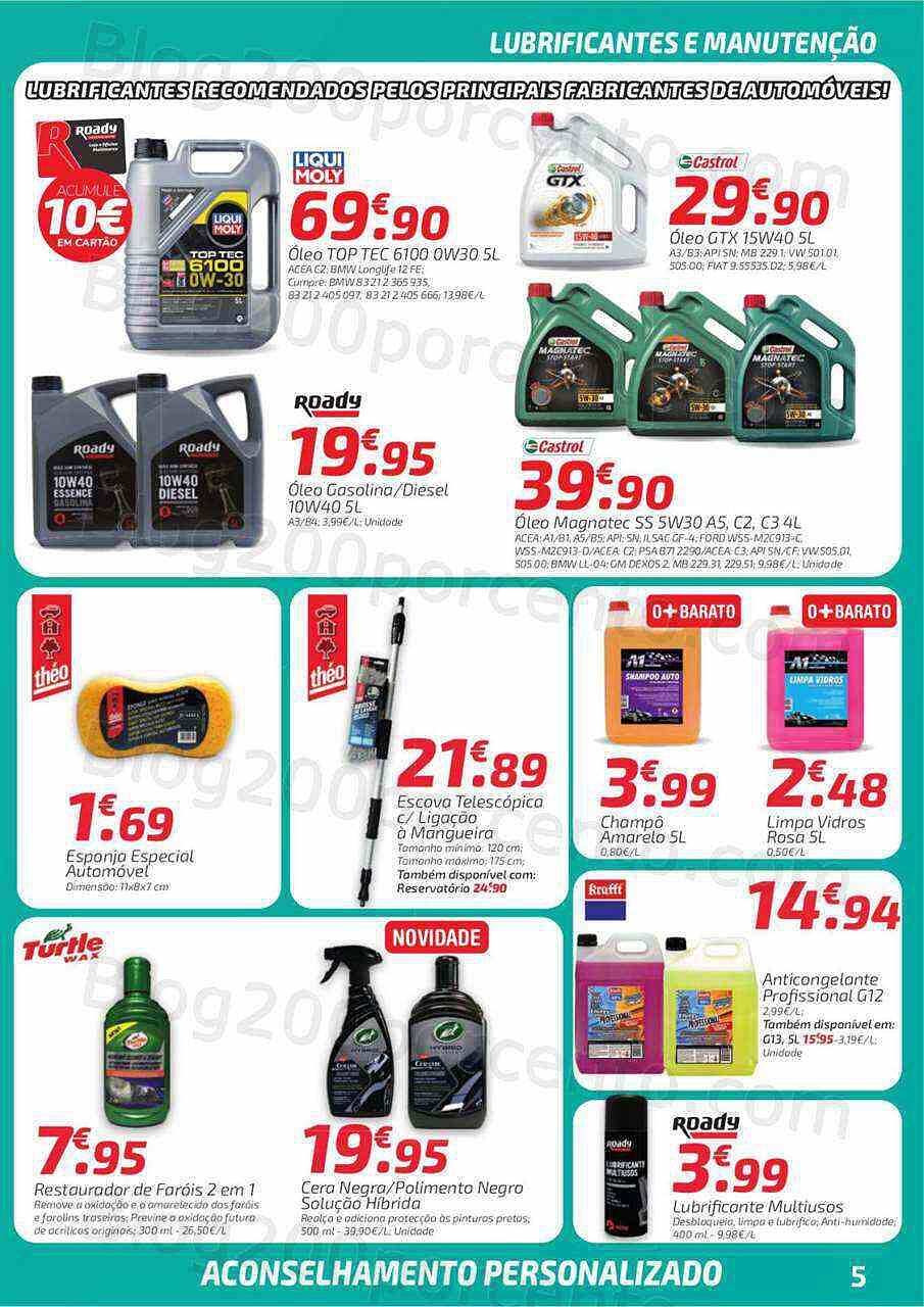 Antevisão Folheto ROADY Promoções de 28 julho a 3 agosto