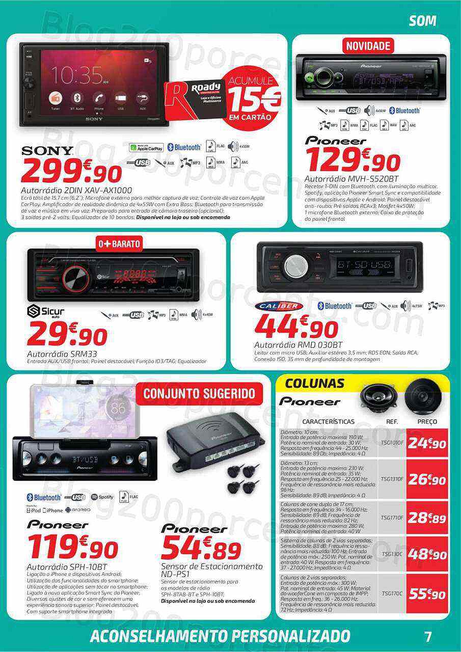 Antevisão Folheto ROADY Promoções de 28 julho a 3 agosto