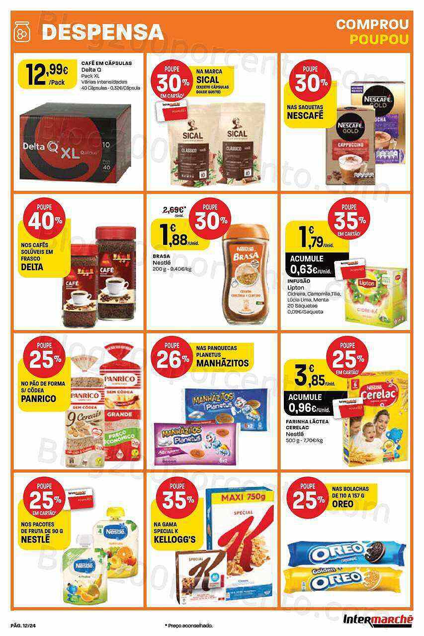 Antevisão Folheto INTERMARCHÉ Contact Promoções de 21 a 27 julho