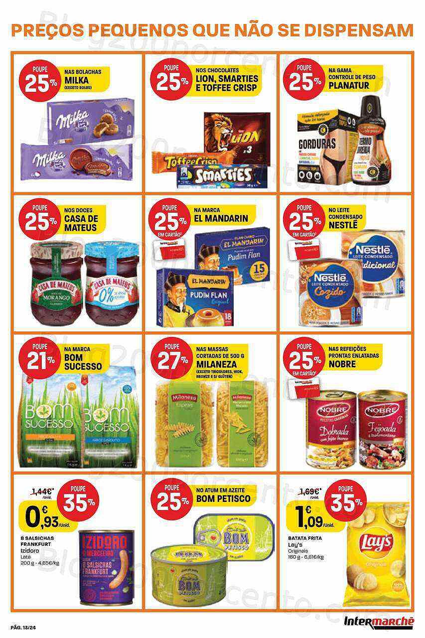 Antevisão Folheto INTERMARCHÉ Contact Promoções de 21 a 27 julho