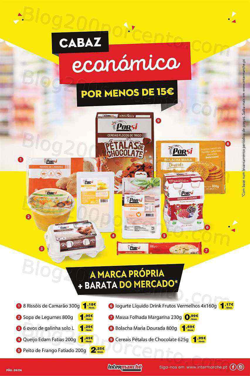 Antevisão Folheto INTERMARCHÉ Contact Promoções de 21 a 27 julho
