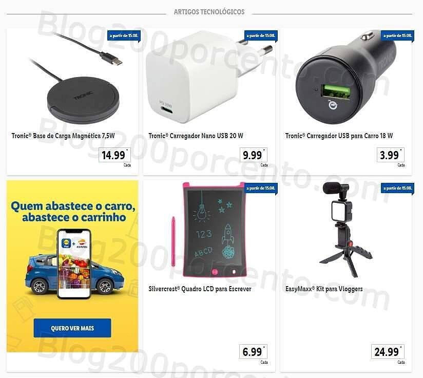 Antevisão Folheto LIDL Regresso às Aulas Promoções a partir de 15 agosto