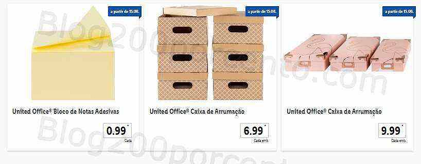 Antevisão Folheto LIDL Regresso às Aulas Promoções a partir de 15 agosto