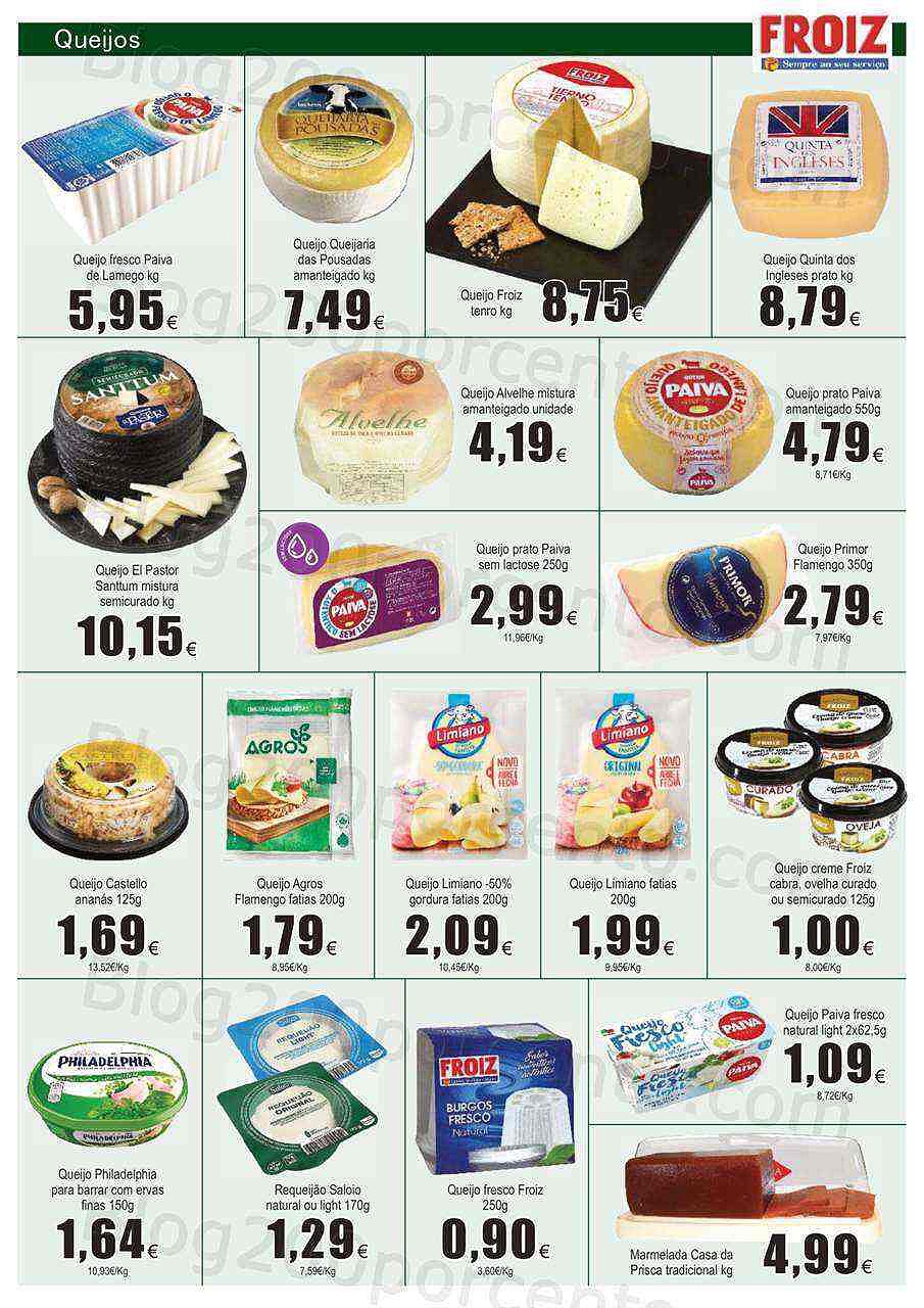 Antevisão Folheto FROIZ Promoções de 11 agosto a 24 agosto