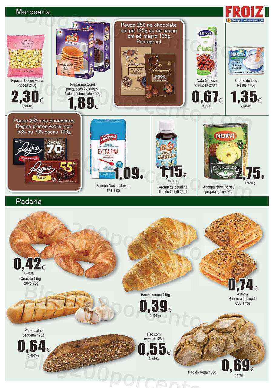 Antevisão Folheto FROIZ Promoções de 11 agosto a 24 agosto