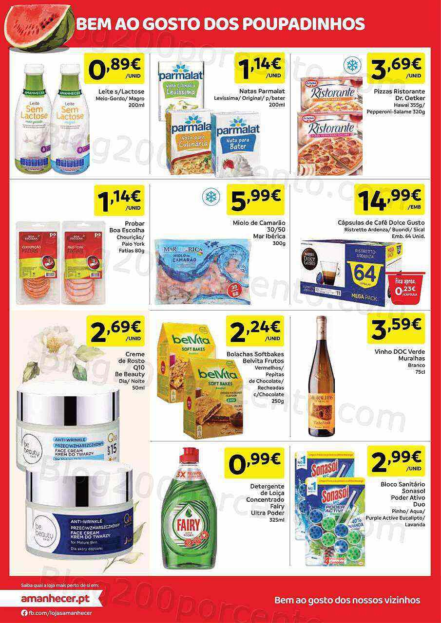 Antevisão Folheto AMANHECER Promoções de 11 a 17 agosto